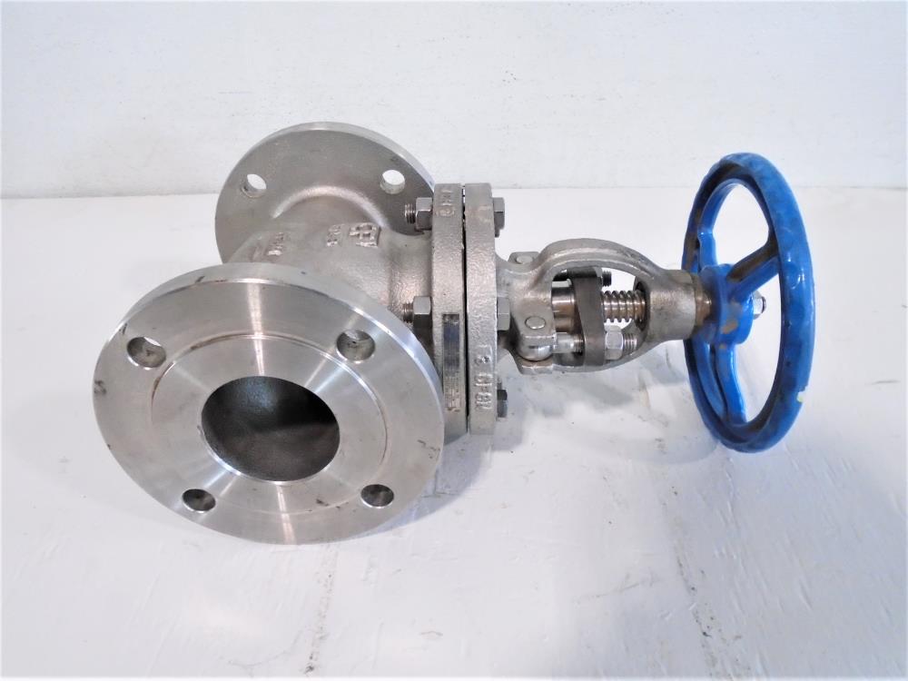 CF Fluid Controls 3" 150# CF8M Globe Valve, GL 15FC3